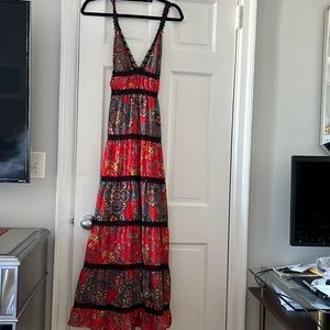 Worn once Alice + Olivia Maxi dress